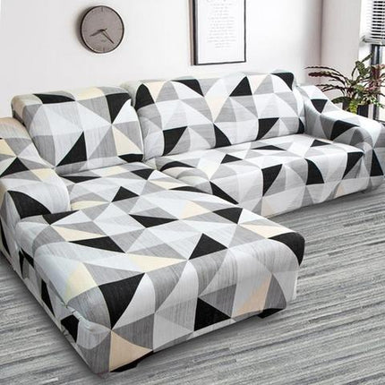 Modern Stretch Kaleidoscope Fabric Sofa Cover - Wnkrs