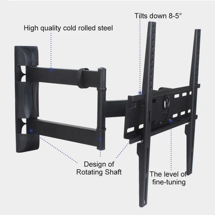 32"-58" Full Motion TV Wall Mount with Articulating Arms and Tilt