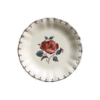 8 inch rose plate