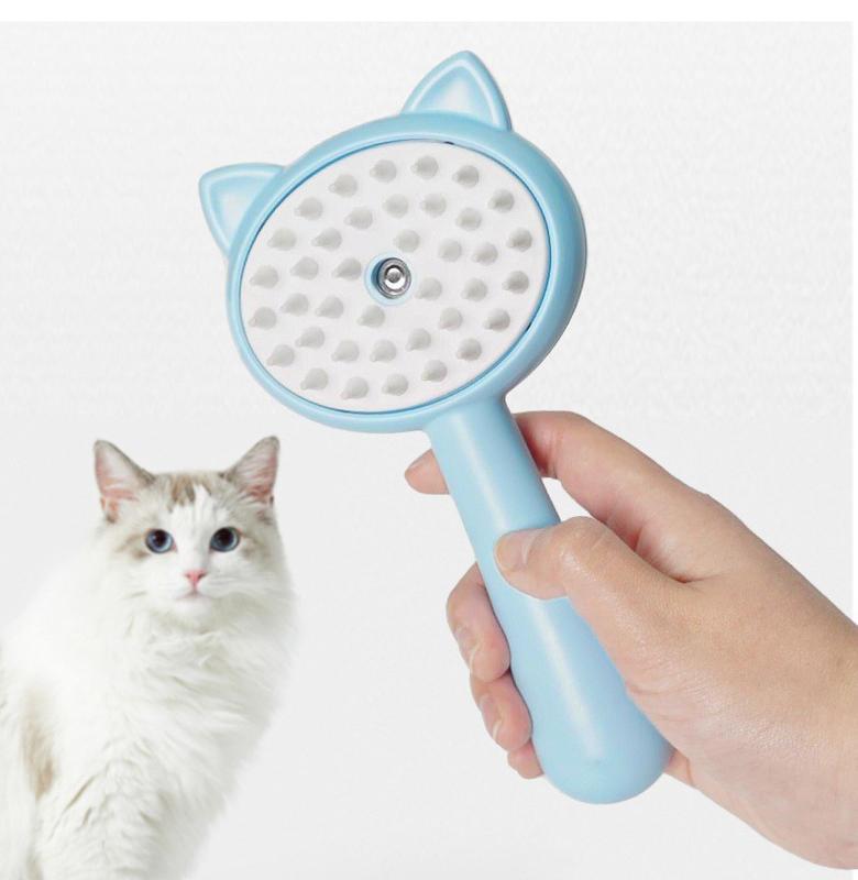 Rechargeable Pet Mist Grooming Brush