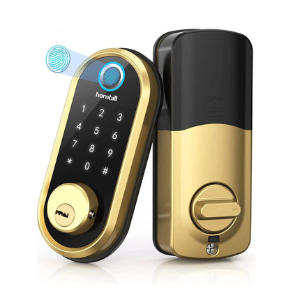 WiFi Enabled Smart Door Lock with Biometric Fingerprint, IC Card, and Remote Unlock - Wnkrs