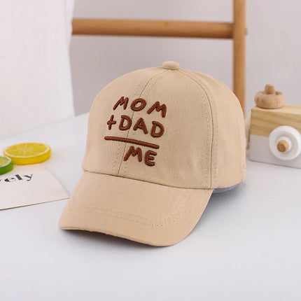 Gorra de algodón ajustable para niños