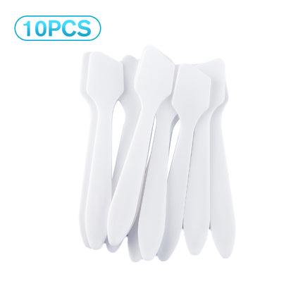 Lot de 10 mini spatules cosmétiques pour crèmes pour le visage et masques de maquillage