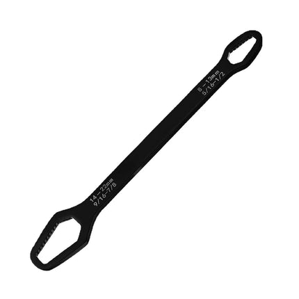 Adjustable Double-Head Ratchet Wrench - Universal 8-22mm Spanner for Bicycles and Cars - Wnkrs