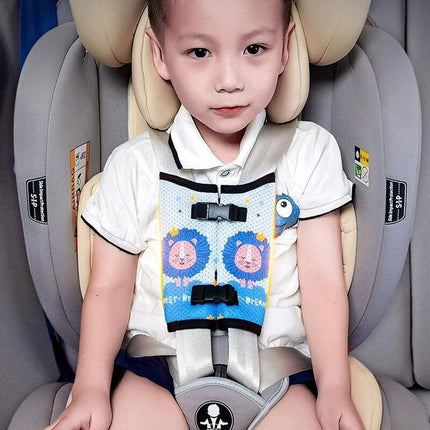 Kid's Cartoon Seat Belt Shoulder Guard - Safety Seat Anti-Slip Accessory - Wnkrs