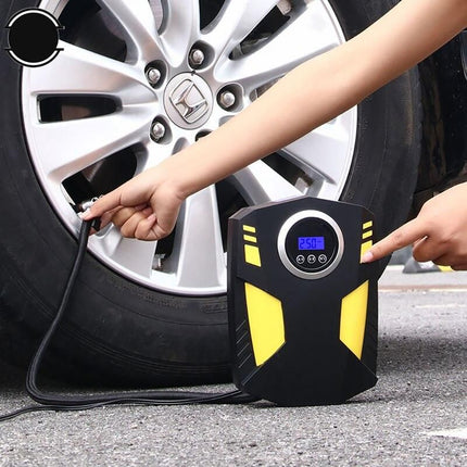 12V Portable Digital Car Tire Inflator with LED Illumination - Wnkrs