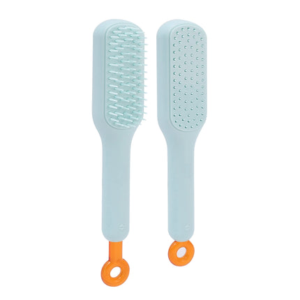 Brosse à cheveux de massage antistatique autonettoyante