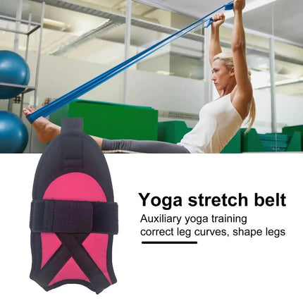 Sangle extensible de yoga multi-boucles haute résistance pour la physiothérapie