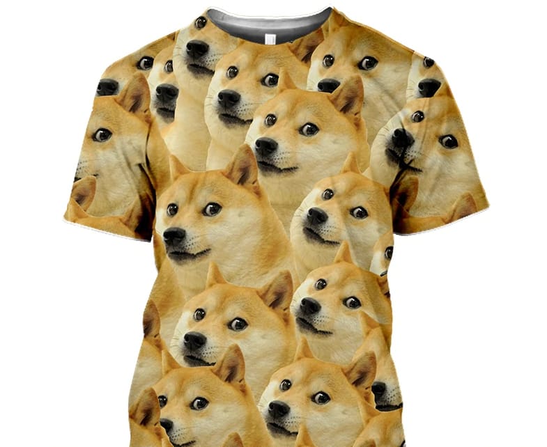 Dog Meme Printed T-Shirt