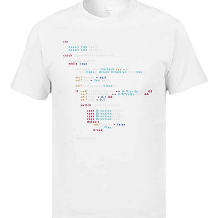 Colored Code Themed T-Shirt - Wnkrs