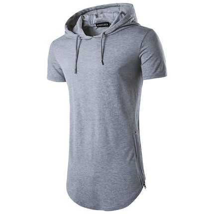 Men's Hooded Cotton Sport T-Shirt - Wnkrs