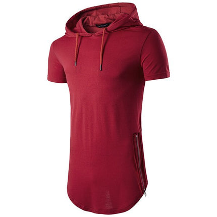 Men's Hooded Cotton Sport T-Shirt - Wnkrs