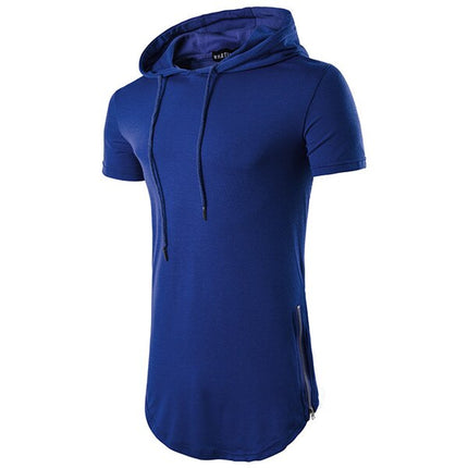 Men's Hooded Cotton Sport T-Shirt - Wnkrs