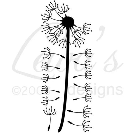 Reflective Dandelion Wind Vinyl Car Decal - Wnkrs