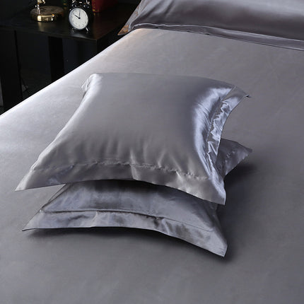 Pure color silk square pillowcase - Wnkrs