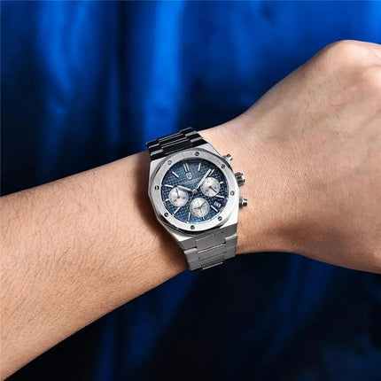 40MM Luxury Sapphire Quartz Sports Watch - Wnkrs