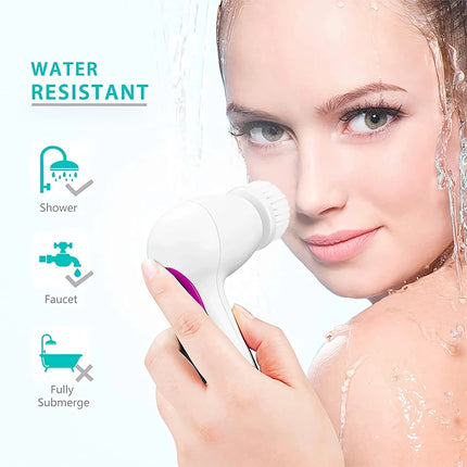 Nettoyant électrique pour le visage et nettoyeur de pores 5 en 1