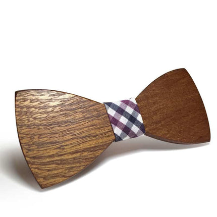 Elegant Wooded Bow Tie - Wnkrs