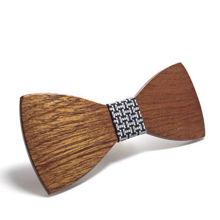 Elegant Wooded Bow Tie - Wnkrs