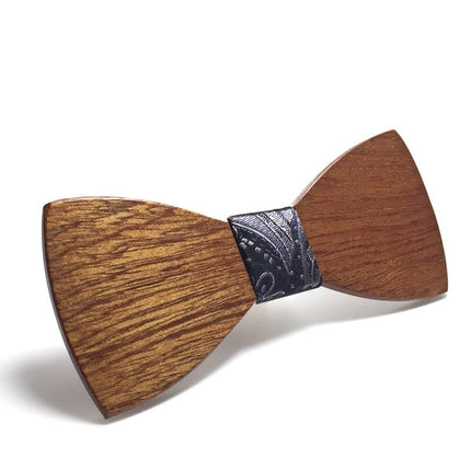 Elegant Wooded Bow Tie - Wnkrs