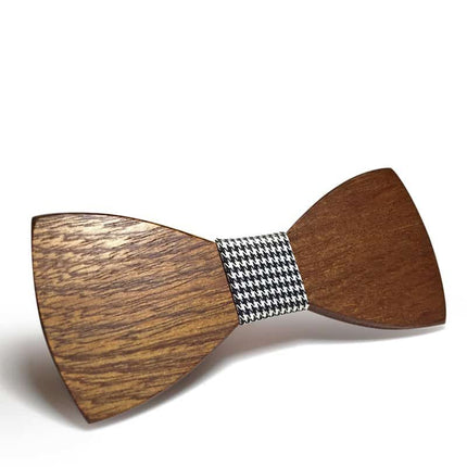 Elegant Wooded Bow Tie - Wnkrs