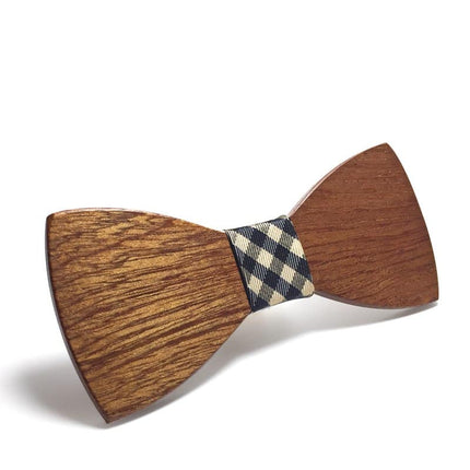 Elegant Wooded Bow Tie - Wnkrs