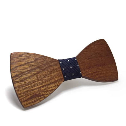 Elegant Wooded Bow Tie - Wnkrs