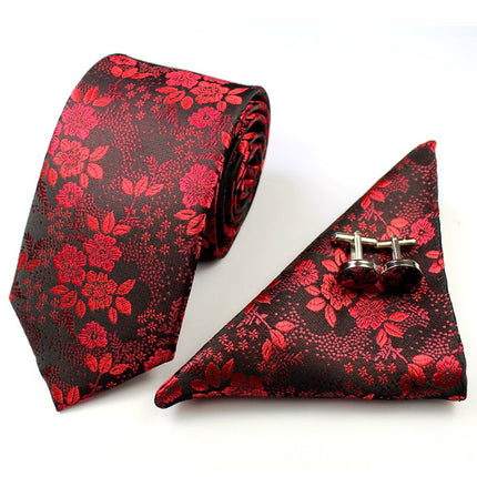 Floral Silk Accessories Set - Wnkrs