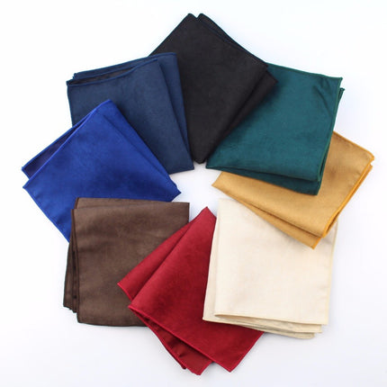 Men's Colorful Solid Handkerchief - Wnkrs