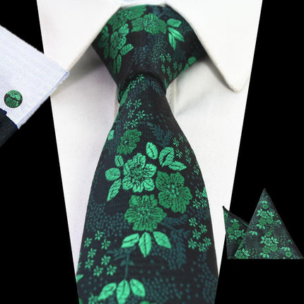 Elegant Floral Patterned Tie For Men - Wnkrs