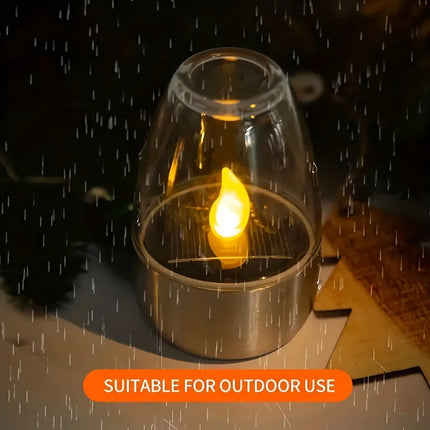 Solar LED Candle Lantern