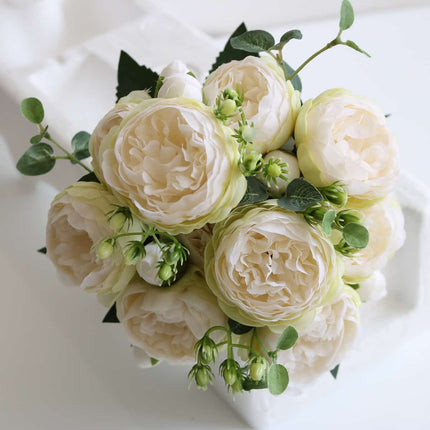 Artificial Bouquet of Peonies Flowers - Wnkrs