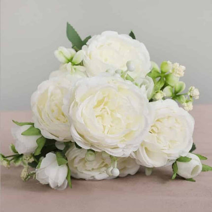 Artificial Bouquet of Peonies Flowers - Wnkrs