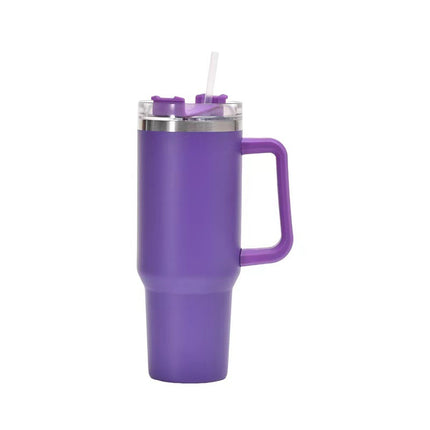 Stainless Steel Insulated Cup 40oz Straw Bingba - Wnkrs