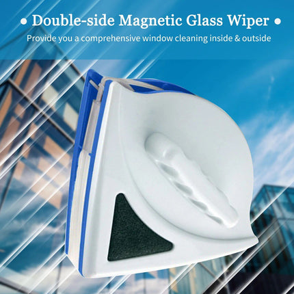 Magnetic Double-Sided Window Cleaner, 3-8mm Glass Wiper Surface Cleaning Tool - Wnkrs