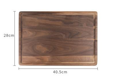 Black Walnut Wood Cutting Board Creative Whole Tray Fruit Chopping Cutting Board Wood Chopping Blocks For Kitchen - Wnkrs