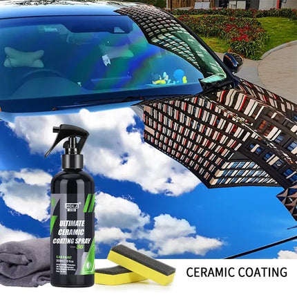 Quick Detailer Ceramic Coating Spray with Nano Hydrophobic Polymer - Wnkrs