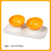 Yellow Double Bowl