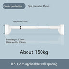 White 0.7-1.2m wall