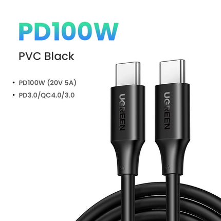 100W USB C to USB Type C Fast Charging Cable