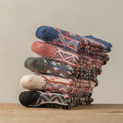 5 Pairs Unisex Thick Warm Socks