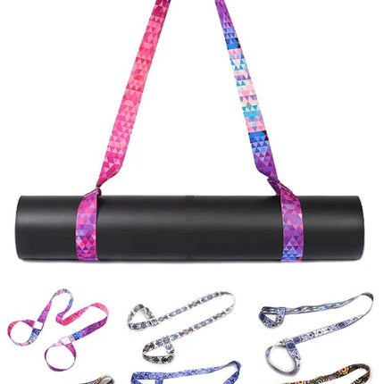 Adjustable Yoga Mat Sling Strap with Stretch Capability - Wnkrs