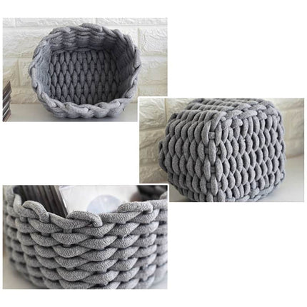 Woven Cotton Storage Basket - Wnkrs