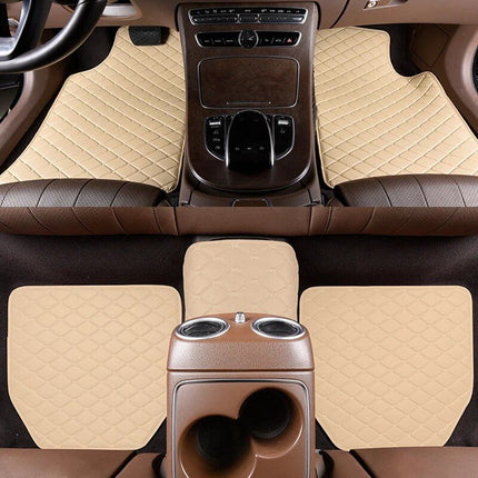 Universal PU Leather Car Floor Mats - Wnkrs