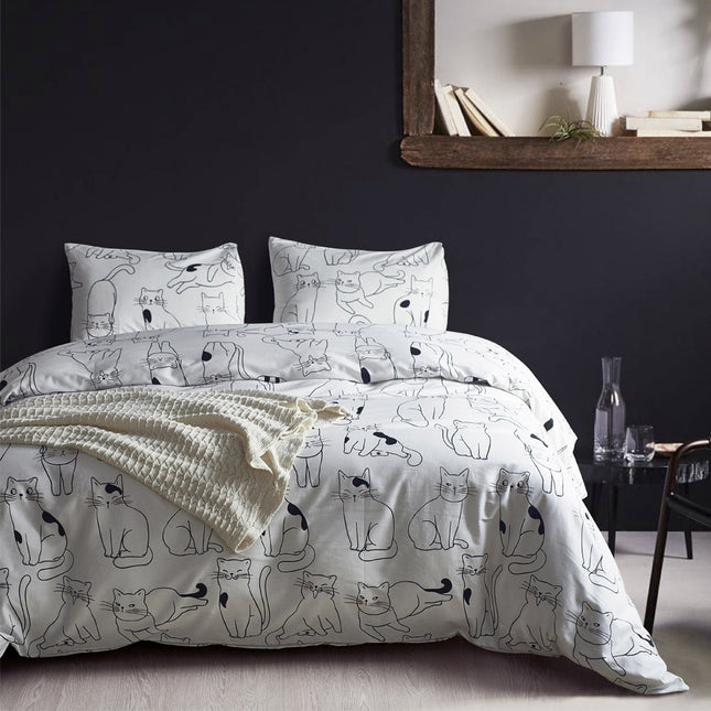 Cotton four-piece three-piece bedding - Wnkrs