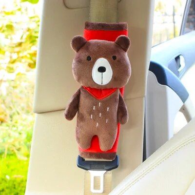 Cartoon Animal Seatbelt Cover - Wnkrs