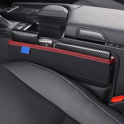 Luxurious Leather Vehicle Seat Gap Organizer - Wnkrs