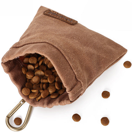 Bolsa de bocadillos portátil para entrenamiento de perros