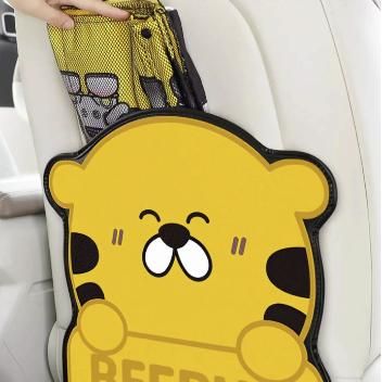 Kid-Friendly Car Seat Protector - Waterproof, Cartoon-Designed Anti-Kick Mat - Wnkrs