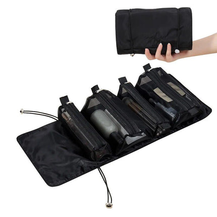 4-Piece Detachable Travel Makeup Bag Set - Wnkrs